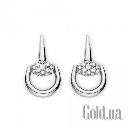 Серьги с подвесками Золотые серьги с бриллиантами