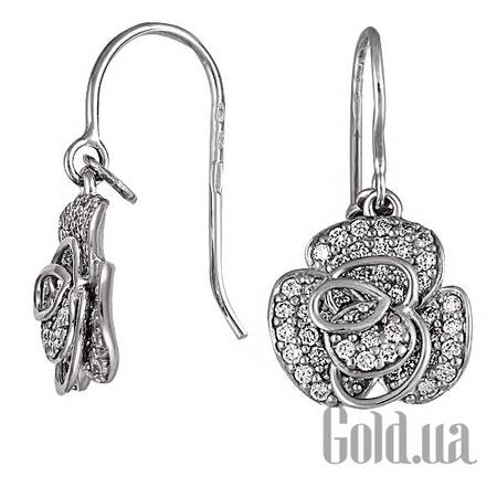Серьги с подвесками Серебряные серьги