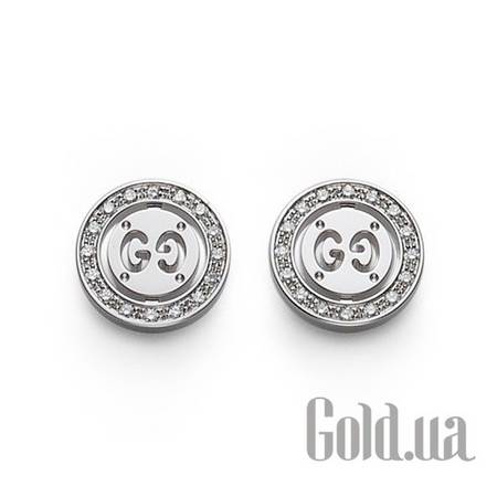 Серьги-гвоздики Золотые серьги с бриллиантами