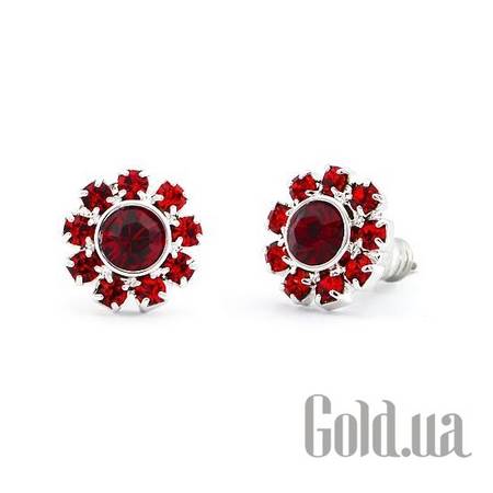 Пусеты (гвоздики) Серьги с кристаллами Swarovski