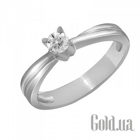 Кольцо Золотое кольцо с бриллиантом, 18