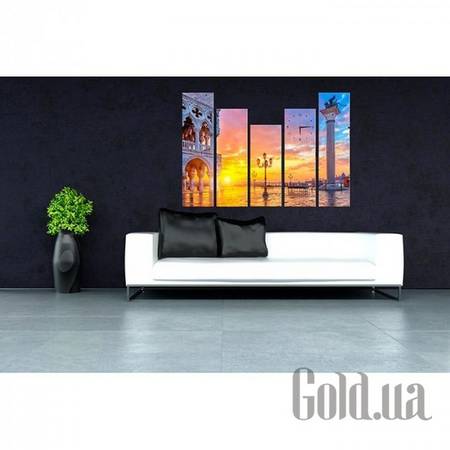 Настенные часы Настенные часы 23C-2-5p-W