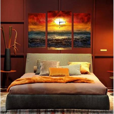 Настенные часы Настенные часы 23C-1-3p-W