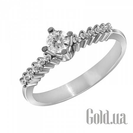 Кольцо Золотое кольцо с бриллиантами, 17