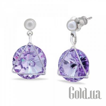 Серьги с подвесками Серьги с кристаллами Swarovski