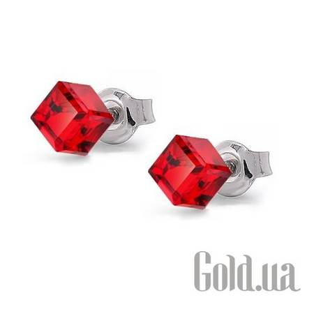 Пусеты (гвоздики) Серьги с кристаллами Swarovski