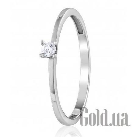 Кольцо Золотое кольцо с бриллиантом, 17
