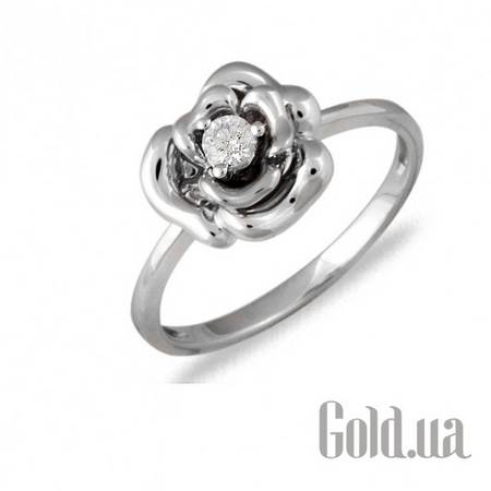 Кольцо Золотое кольцо с бриллиантом, 17