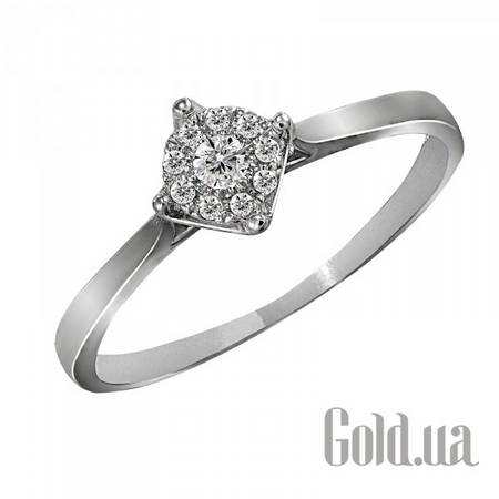 Кольцо Золотое кольцо с бриллиантами, 16.5