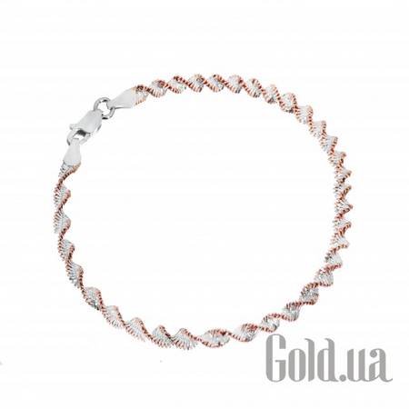 Женские браслеты Silvex925 Женский серебряный браслет в позолоте, 19