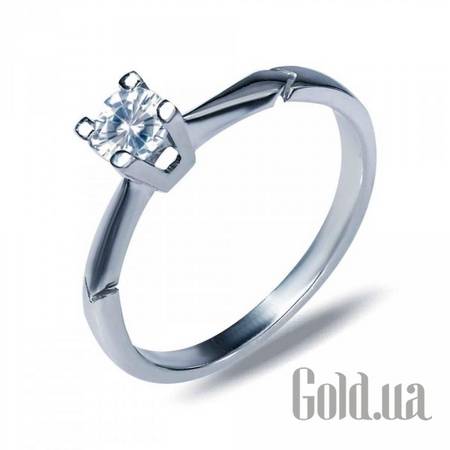 Кольцо Серебряное кольцо с куб. цирконием, 16.5