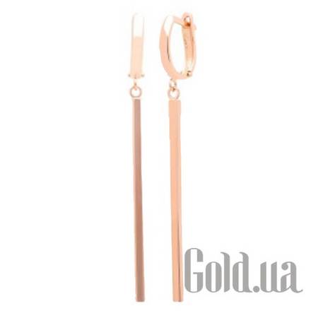 Серьги с подвесками Золотые серьги