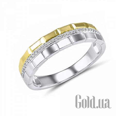 Обручальное кольцо Золотое обручальное кольцо с бриллиантами, 17