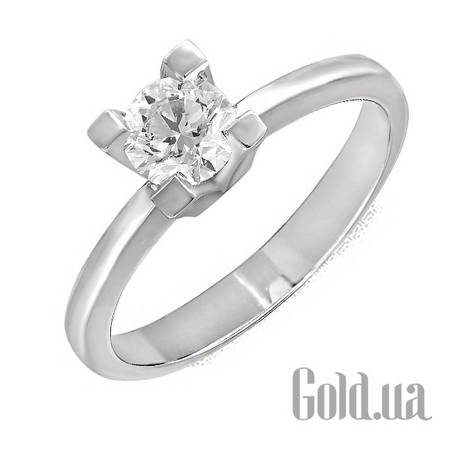 Кольцо Золотое кольцо с бриллиантом, 16.5