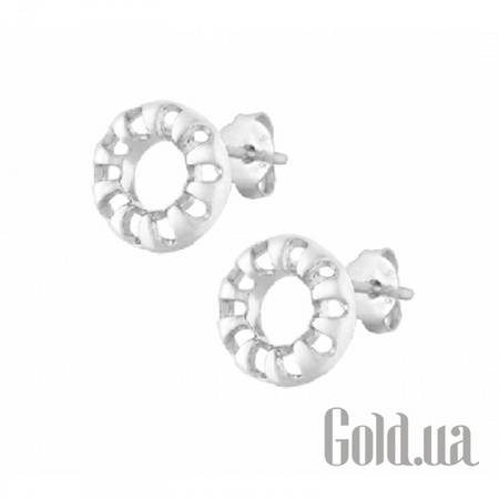 Серьги-гвоздики Серебряные серьги