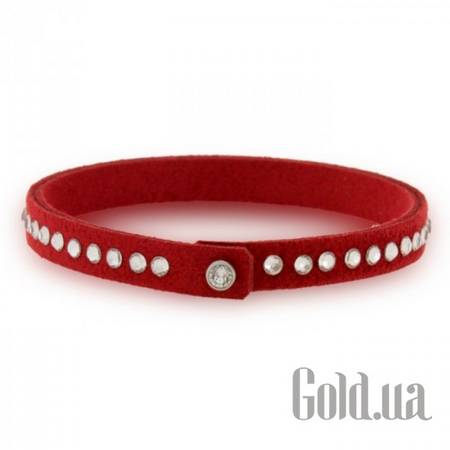 Женский браслет Женский браслет из искусств. замши с кристаллами Swarovski