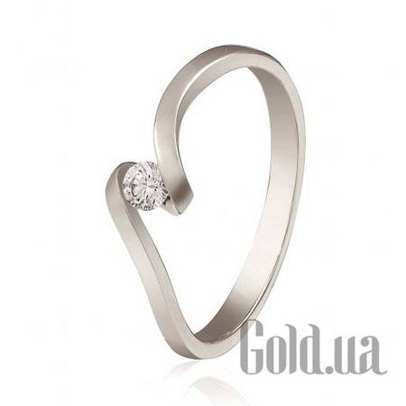 Кольцо Золотое кольцо с бриллиантом, 18