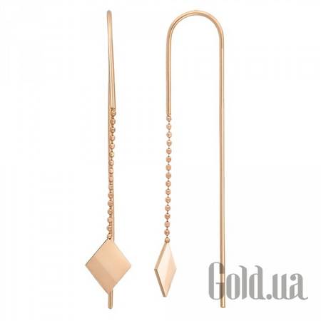 Серьги с подвесками Золотые серьги
