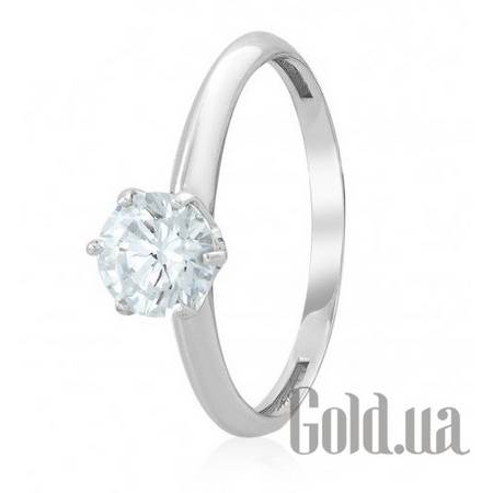 Кольцо Золотое кольцо с цирконием Swarovski Zirconia, 17