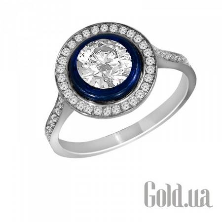 Кольцо Золотое кольцо с бриллиантами, 18