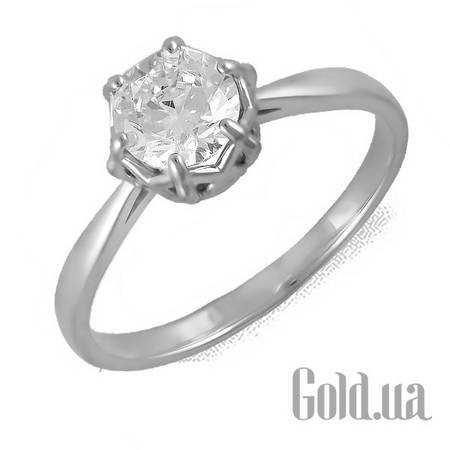 Кольцо Золотое кольцо с куб. цирконием, 16.5