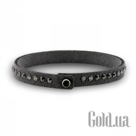 Женский браслет Женский браслет из искусств. замши с кристаллами Swarovski