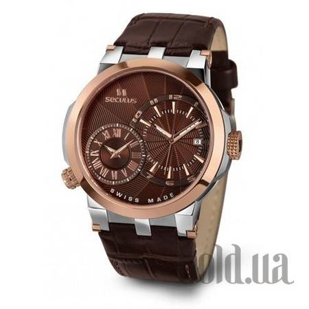 Швейцарские часы brown, ss-r, brown leather 4511.5.775/751