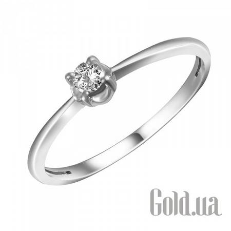 Кольцо Золотое кольцо с бриллиантом 0,05 карат, 16.5