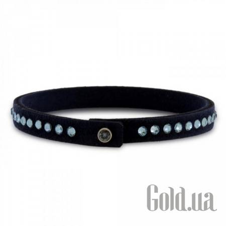 Женский браслет Женский браслет из искусств. замши с кристаллами Swarovski