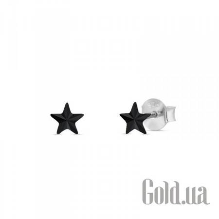 Пусеты (гвоздики) Серьги с кристаллами Swarovski