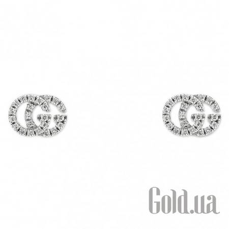 Серьги-гвоздики Золотые серьги с бриллиантами