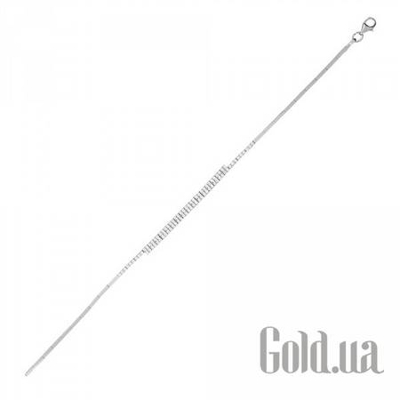 Браслет Женский золотой браслет с куб. циркониями, 17