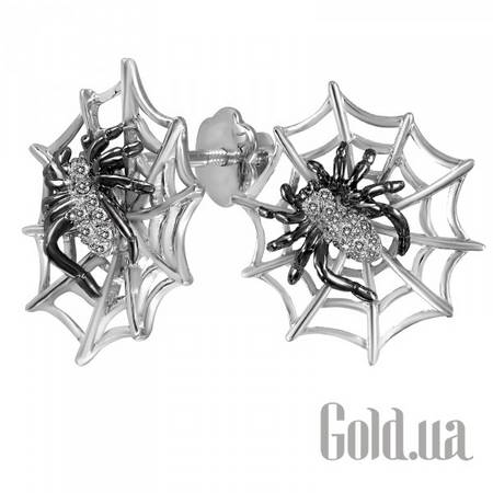 Серьги-гвоздики Золотые серьги с бриллиантами