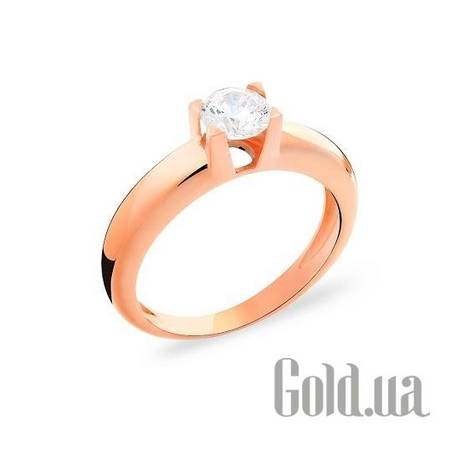 Кольцо Золотое кольцо с куб. цирконием, 18.5