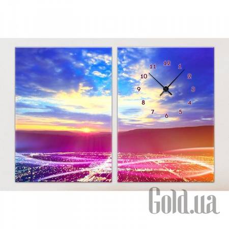 Настенные часы Настенные часы 1C-187-2p-W