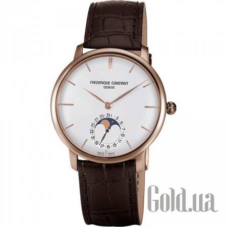 Швейцарские часы Slimline Moonphase Manufucture FC-705V4S4