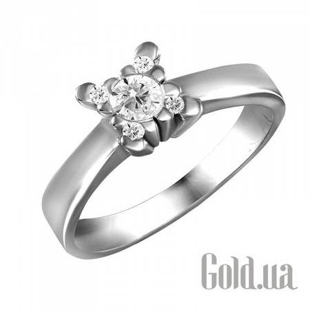 Кольцо Золотое кольцо с бриллиантами, 17