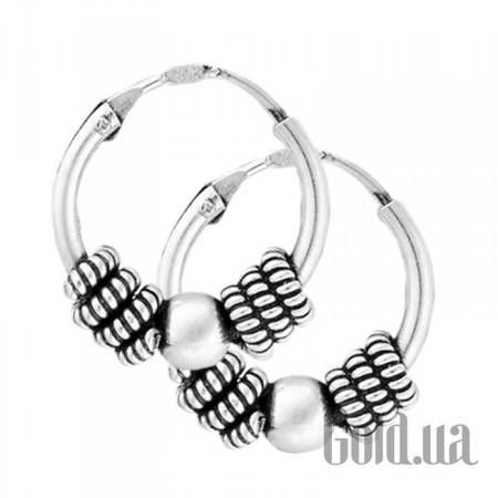 Серьги-кольца Серебряные серьги