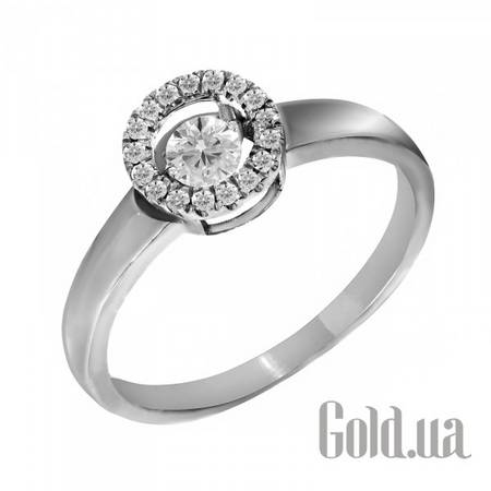 Кольцо Золотое кольцо с бриллиантами, 17