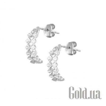 Серьги-гвоздики Серебряные серьги