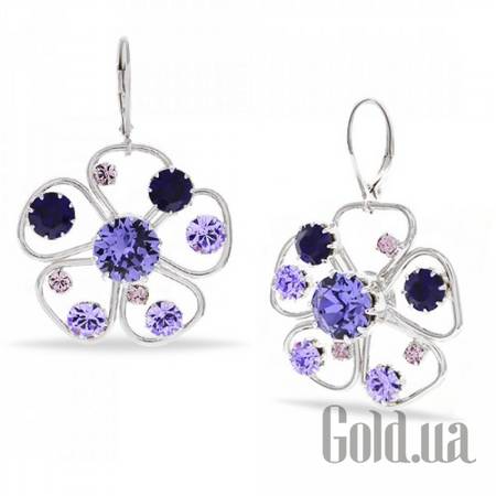 Серьги с подвесками Серьги с кристаллами Swarovski