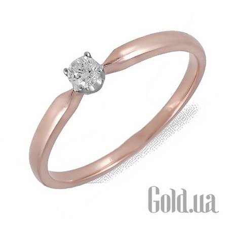 Кольцо Золотое кольцо с бриллиантом, 17
