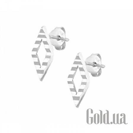 Серьги-гвоздики Серебряные серьги