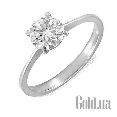 Кольцо Золотое кольцо с бриллиантом 0,96 карат, 17.5