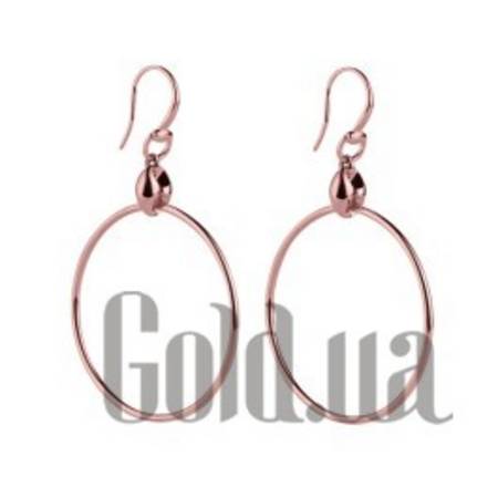 Серьги-кольца Золотые серьги