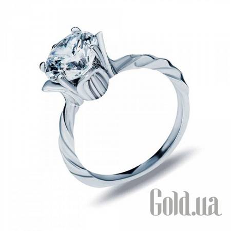 Кольцо Серебряное кольцо с куб. цирконием, 15