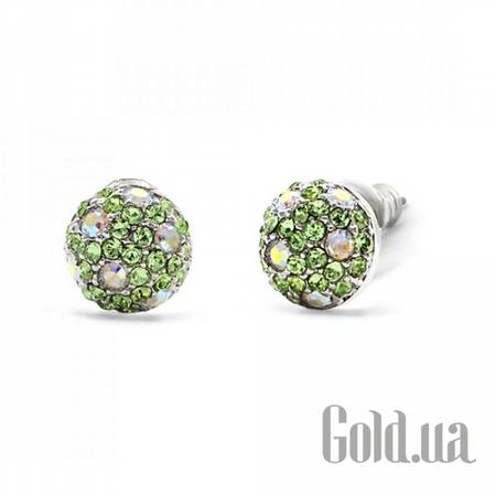 Пусеты (гвоздики) Серьги с кристаллами Swarovski