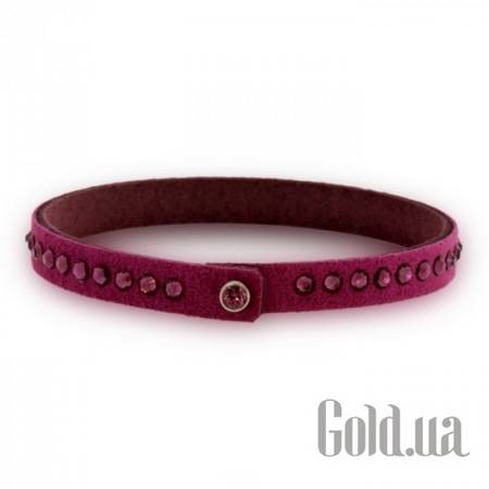 Женский браслет Женский браслет из искусств. замши с кристаллами Swarovski