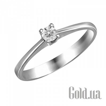 Кольцо Золотое кольцо с бриллиантом, 16.5