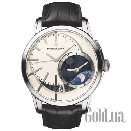 Швейцарские часы Pontos Decentrique GMT PT6118-SS001-130